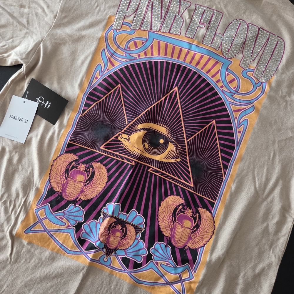Forever 21 Men's Pink Floyd Graphic Tee - Size Medium